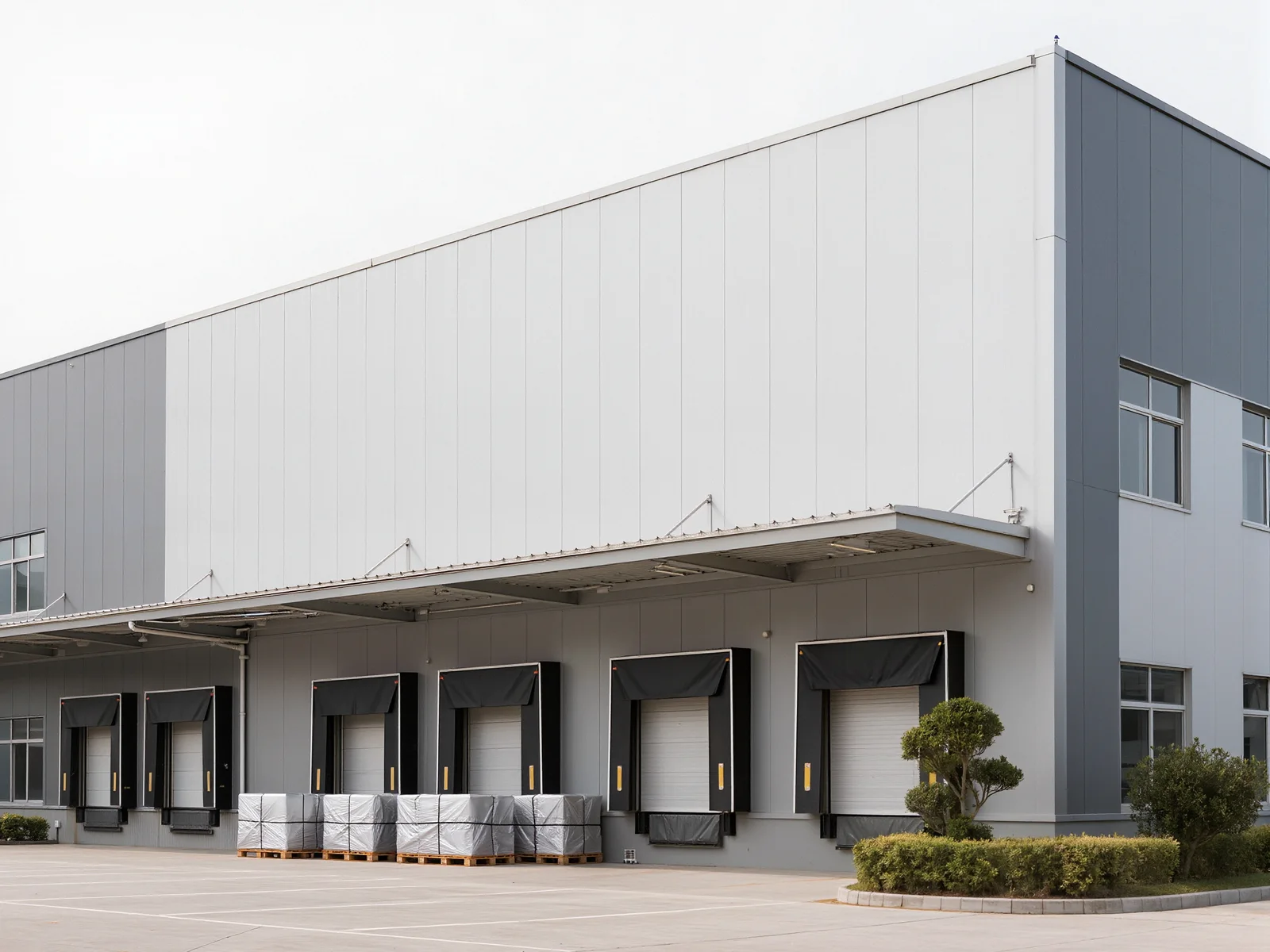 Visualisation: a modern LED production plant