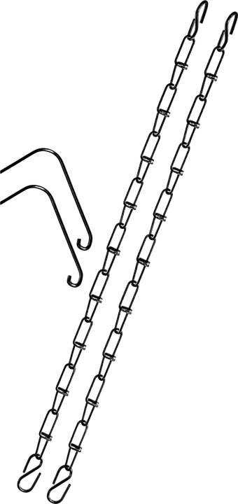 Hanging chains and hooks