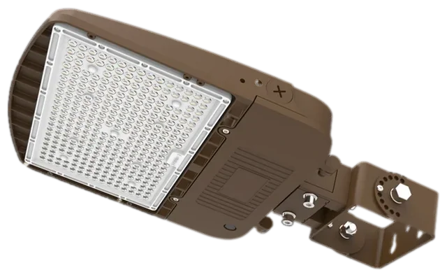 LED shoebox area light AR07, parking lot light — product view