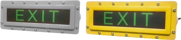 Explosion-Proof LED Exit Sign — Wall Mount — catalogue product view