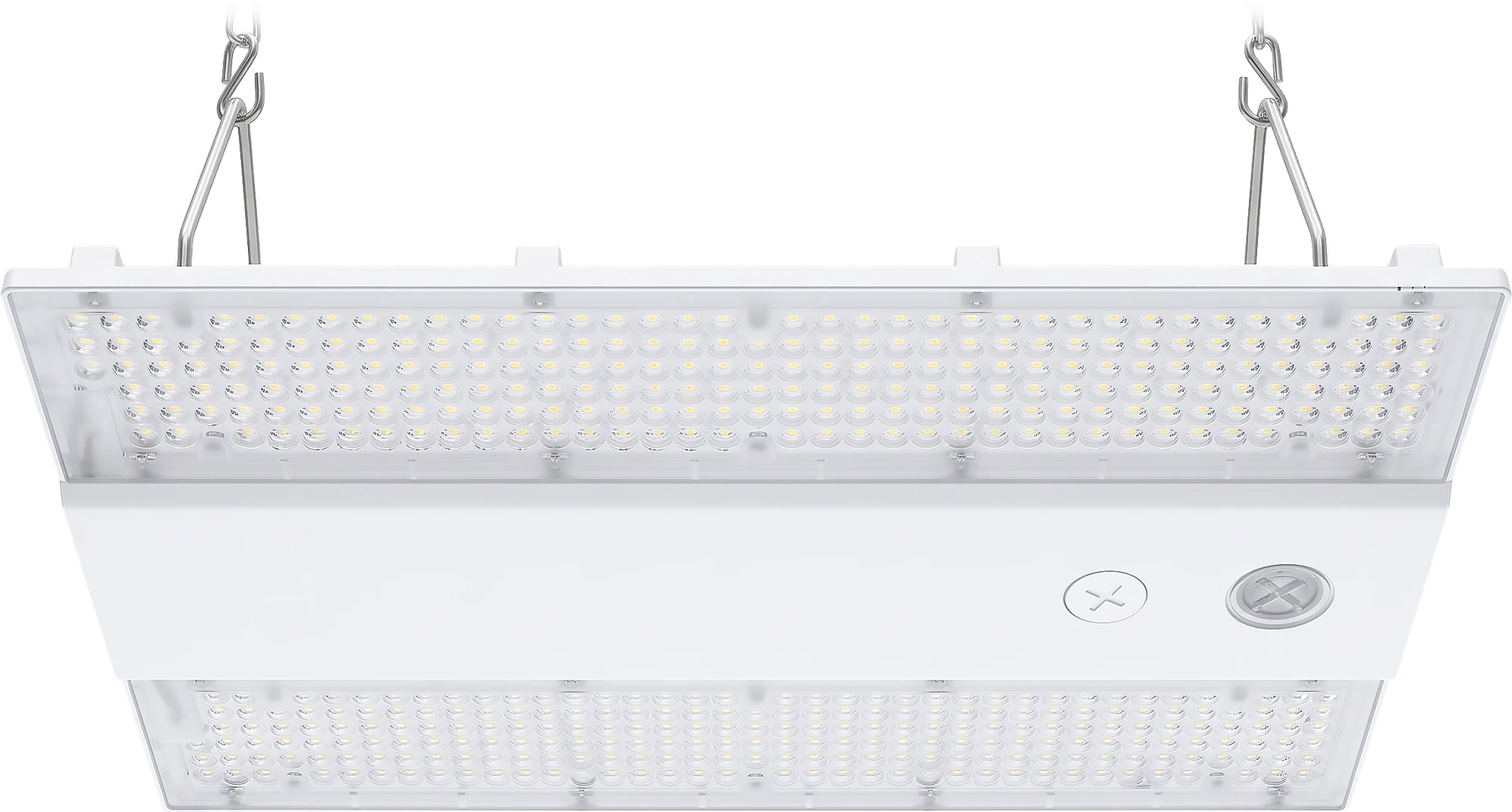 Linear high bay FLS21, front underside view with suspension