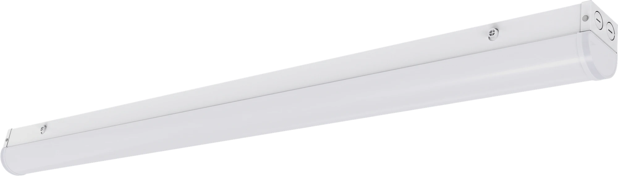 Linear strip SP05 4 ft, opposite three-quarter view