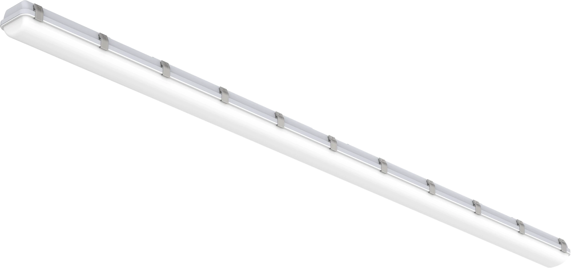 Vapor tight MVT04 8 ft, left three-quarter view